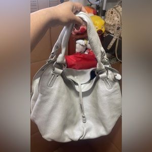 authentic bitter sweet shoulder bag neutrals leather perfect condition